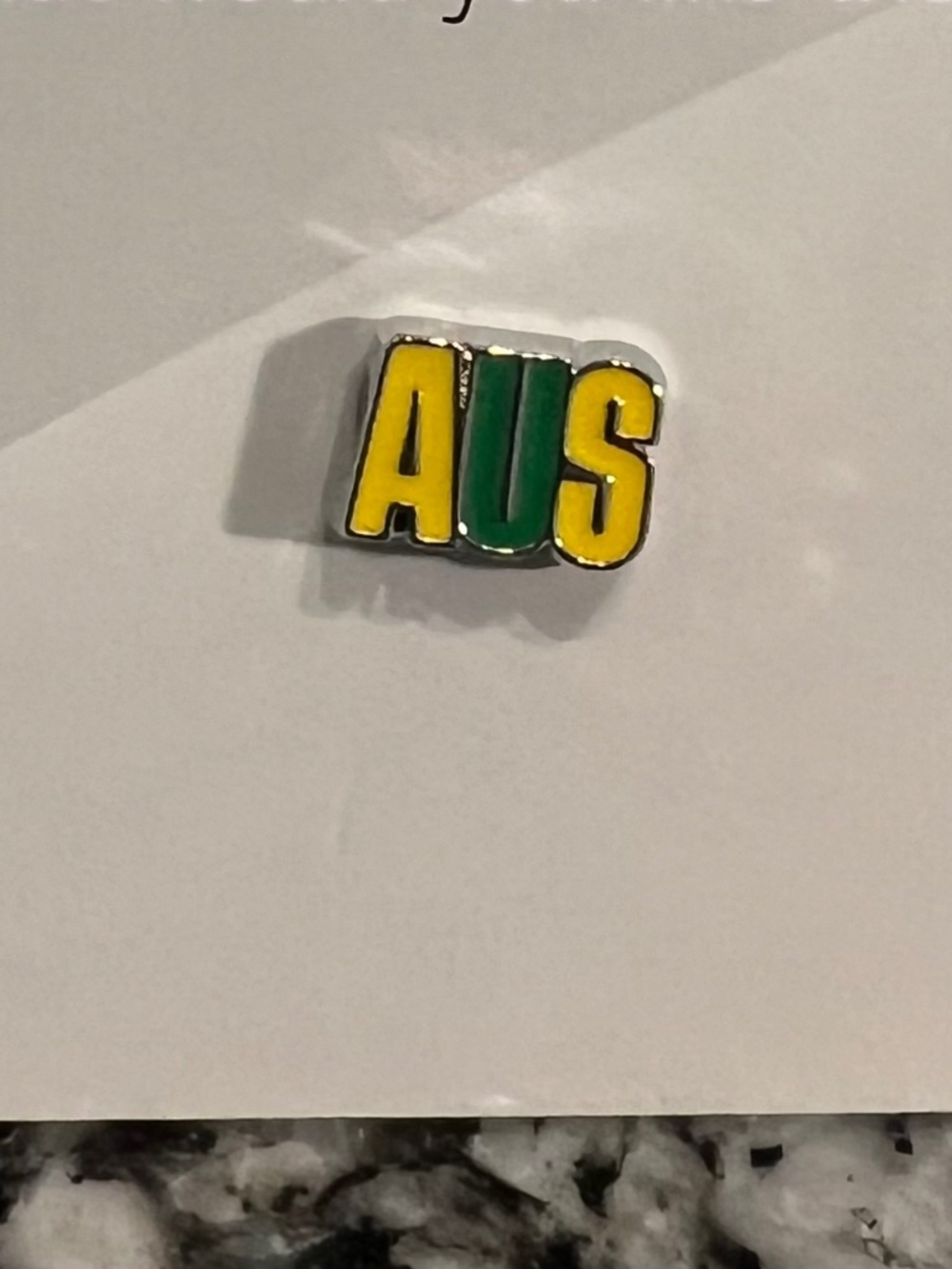 World Soccer 2026 Souvenir bracelet charm - Australia - let's negotiate!
